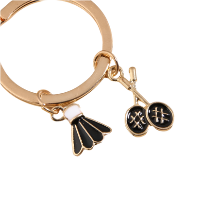 Badminton keychain