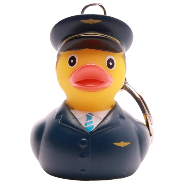 Porte-clés Canards Pilote de ligne - Dutch Ducky - vue 2