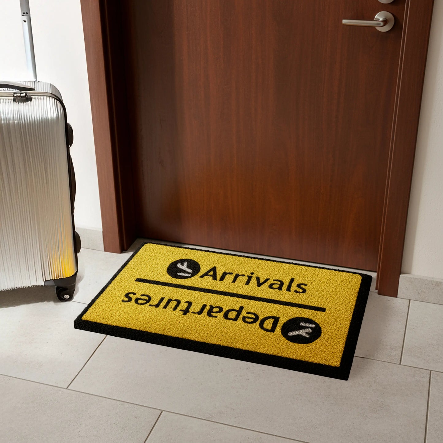 Paillasson « Arrivals/Departures » – Fisura – vue 2