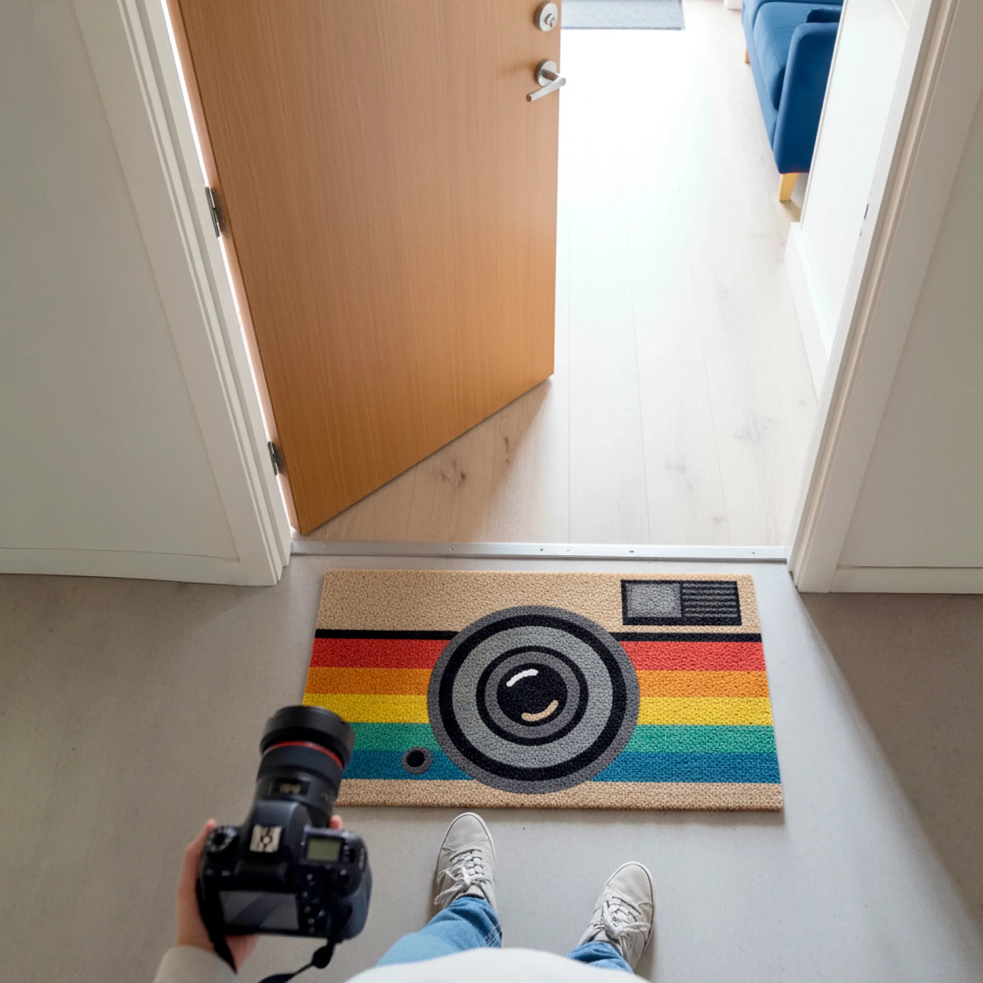 Paillasson « appareil photo rétro » – Fisura – vue 3