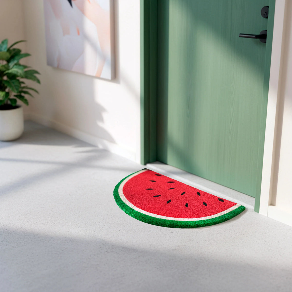 Watermelon doormat