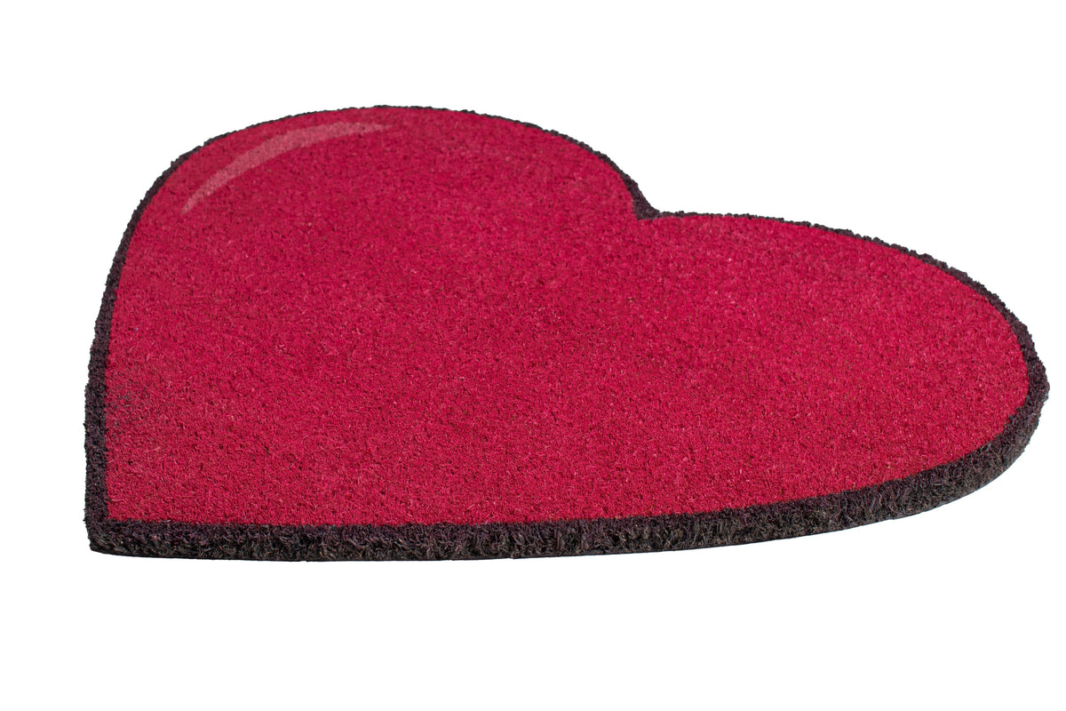 Heart doormat