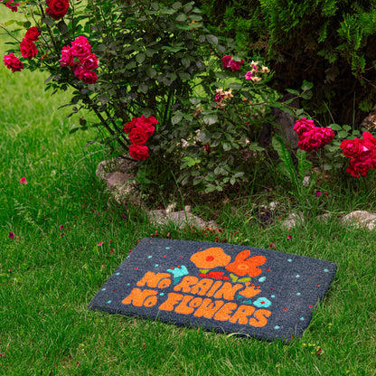 Paillasson « No rain no flowers » – Fisura – vue 4