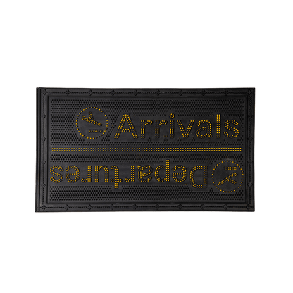 Paillasson en Caoutchouc « Arrivals/Departures » – Fisura