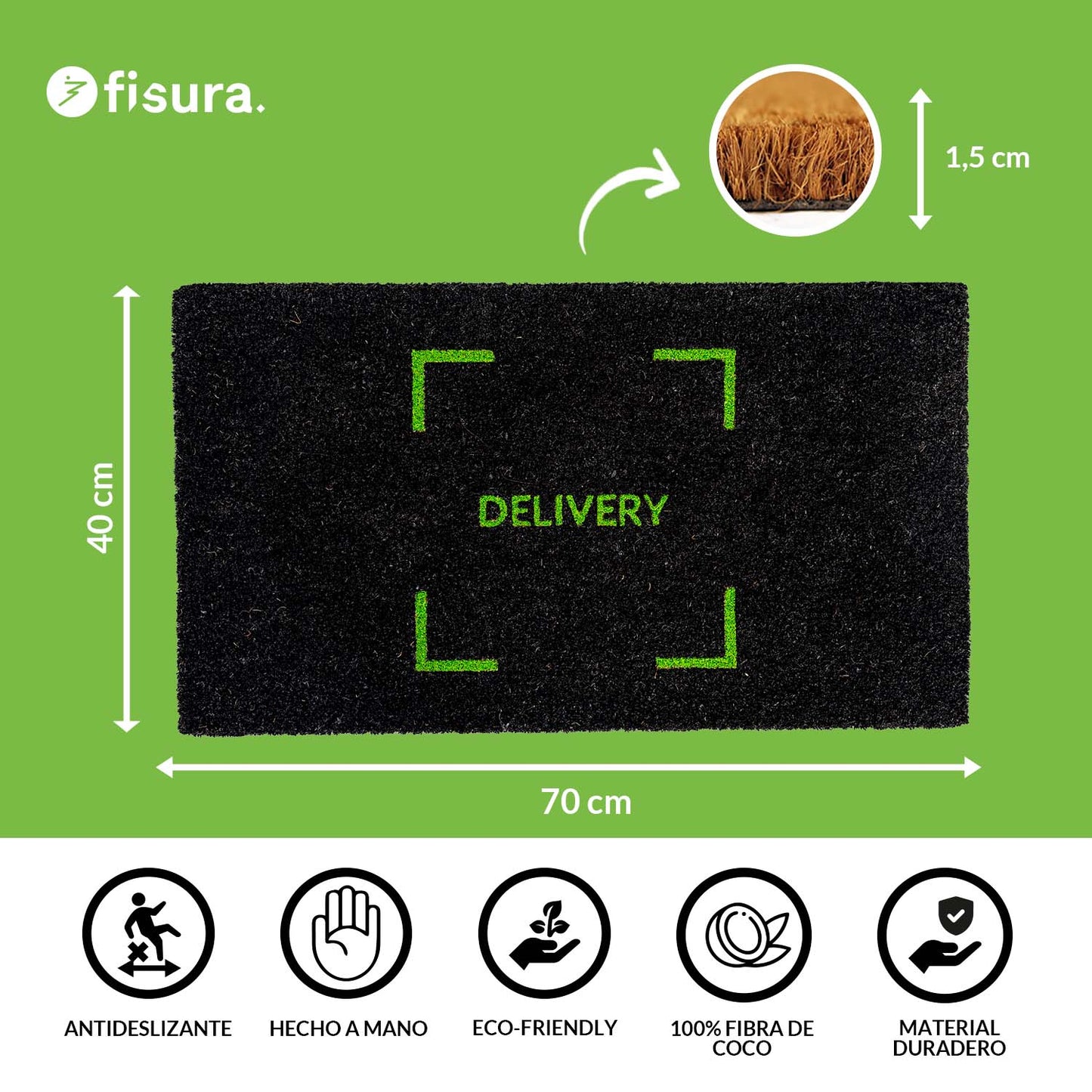 Paillasson « Delivery » – Fisura – vue 6