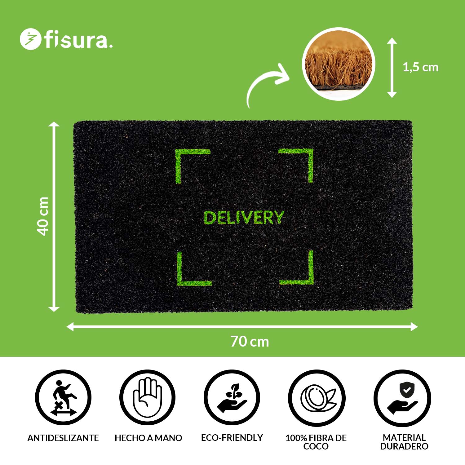 Paillasson « Delivery » – Fisura – vue 6