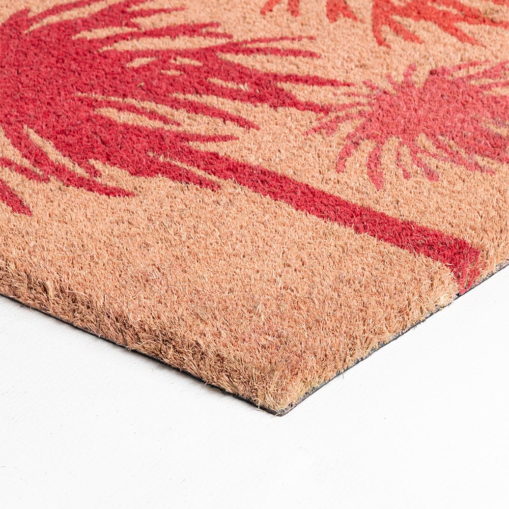 Paillasson Palmiers Roses – Fisura – vue 2