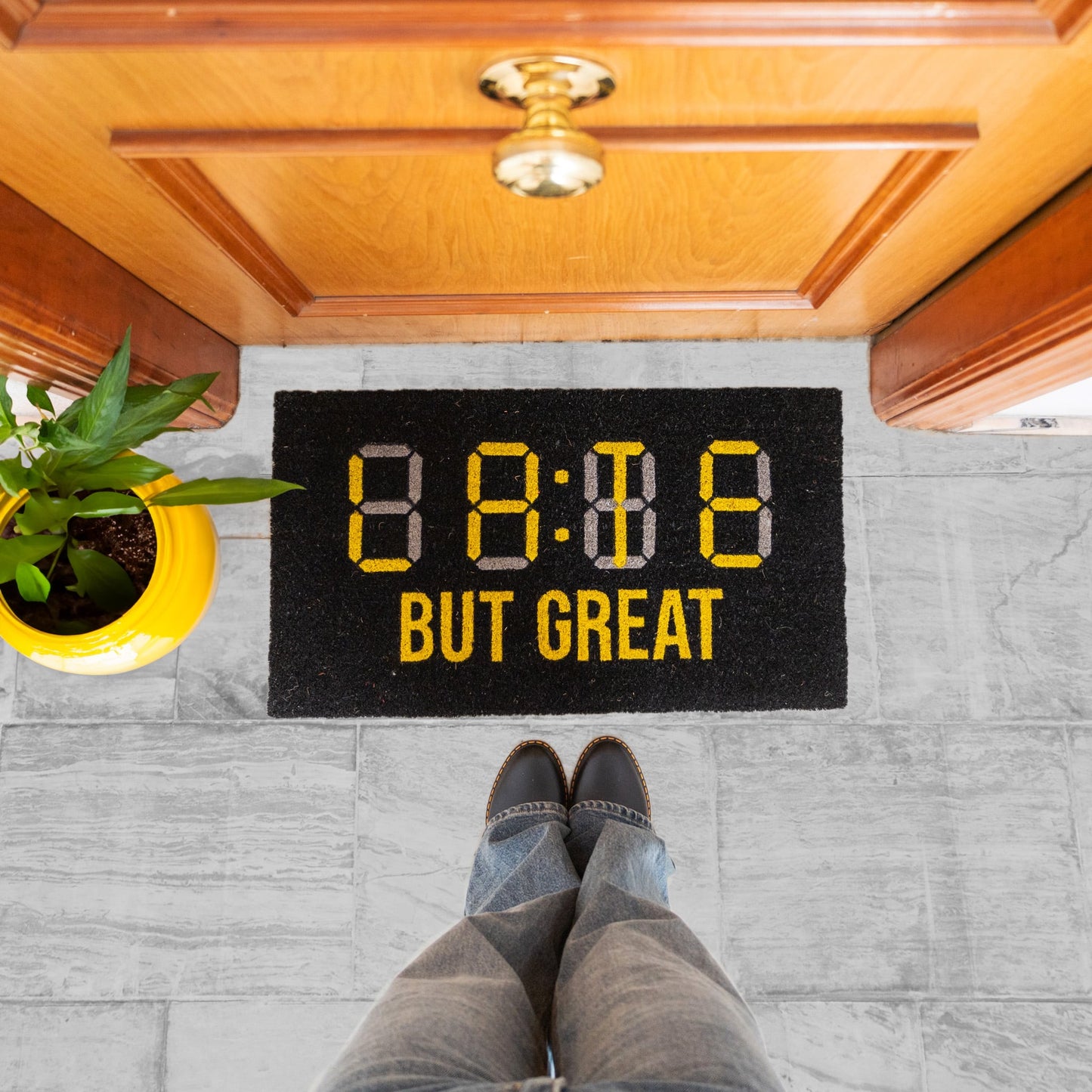 Paillasson « Late but great » – Fisura – vue 2