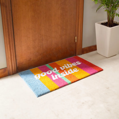 Paillasson « Good vibes inside » – Fisura – vue 3