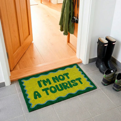 Paillasson « I´m not a tourist » – Fisura – vue 2