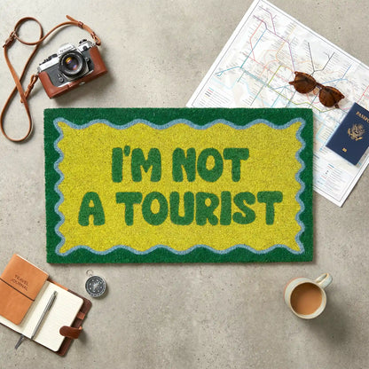 Paillasson « I´m not a tourist » – Fisura – vue 6