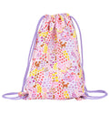 Sac à cordons enfant - Jardin fleuri