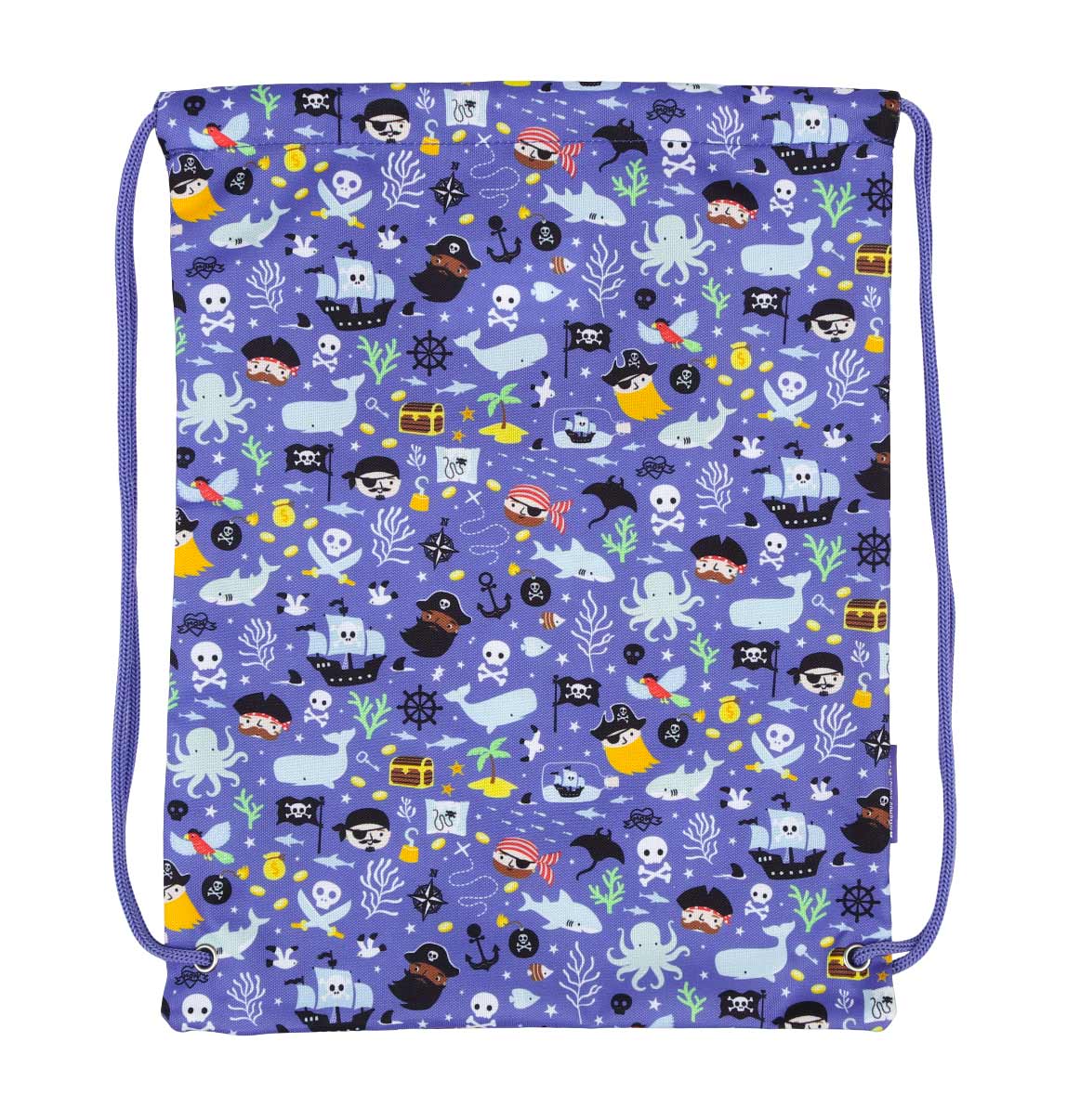 Sac à cordons enfant - Pirates – vue 4 – A Little Lovely Company