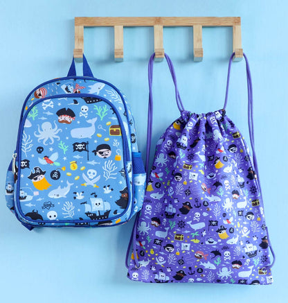 Sac à cordons enfant - Pirates – vue 6 – A Little Lovely Company