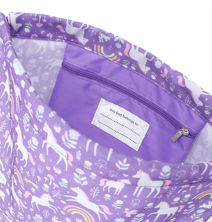 Sac à cordons enfant - Unicorn Dreams – vue 5 – A Little Lovely Company