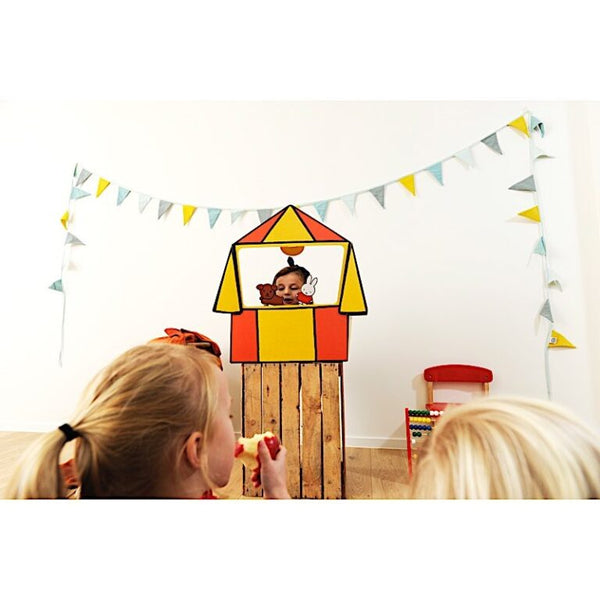 Miffy the Rabbit Cardboard Puppet Theatre