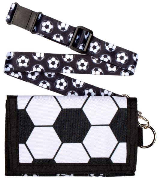 Portefeuille – football noir