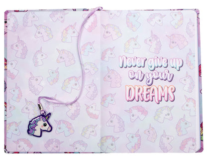 Personalized Notebook - Pastel Unicorns