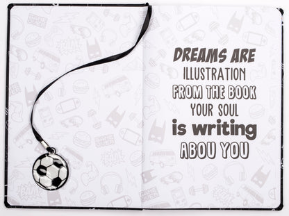 Personalized Notebook - Monochrome Boy