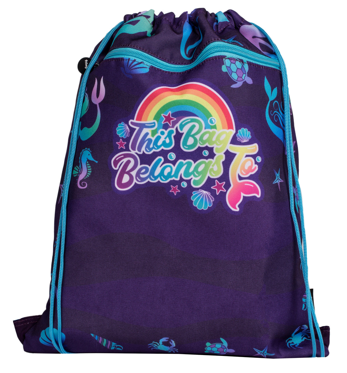 Sac à cordon – violet sirène