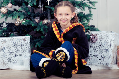 Personalized Harry Potter Robe - Black