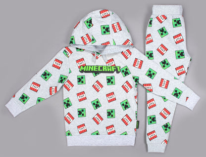Minecraft Joggers – gris Pattern