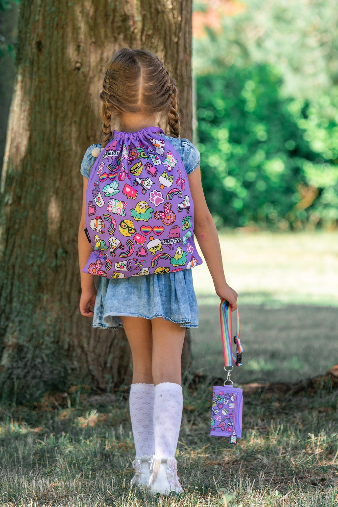Strap Sacs à cordon – arc-en-ciel Smile