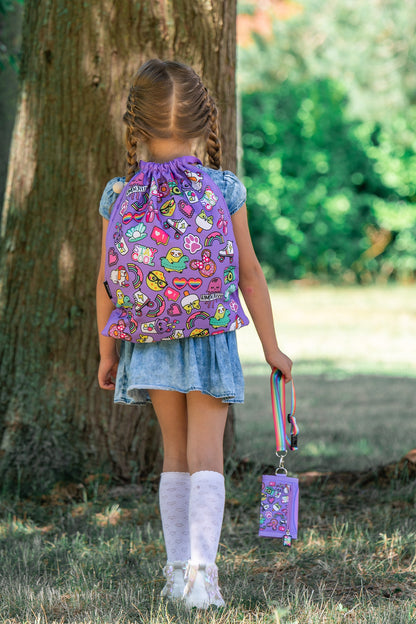 Strap Sacs à cordon – arc-en-ciel Smile