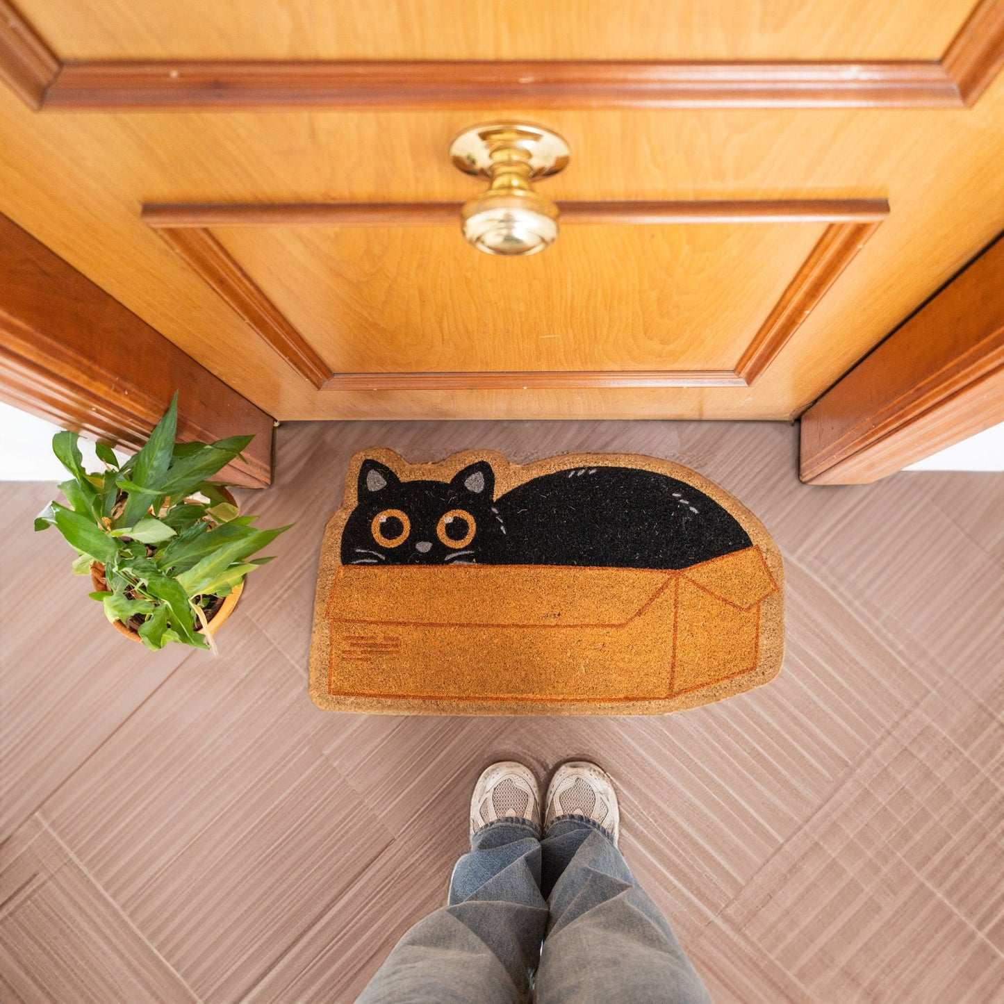 Paillasson Panier Chat – Fisura – vue 2