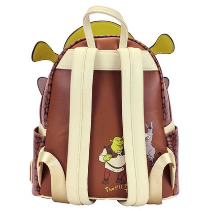 shrek and donkey cosplay mini backpack