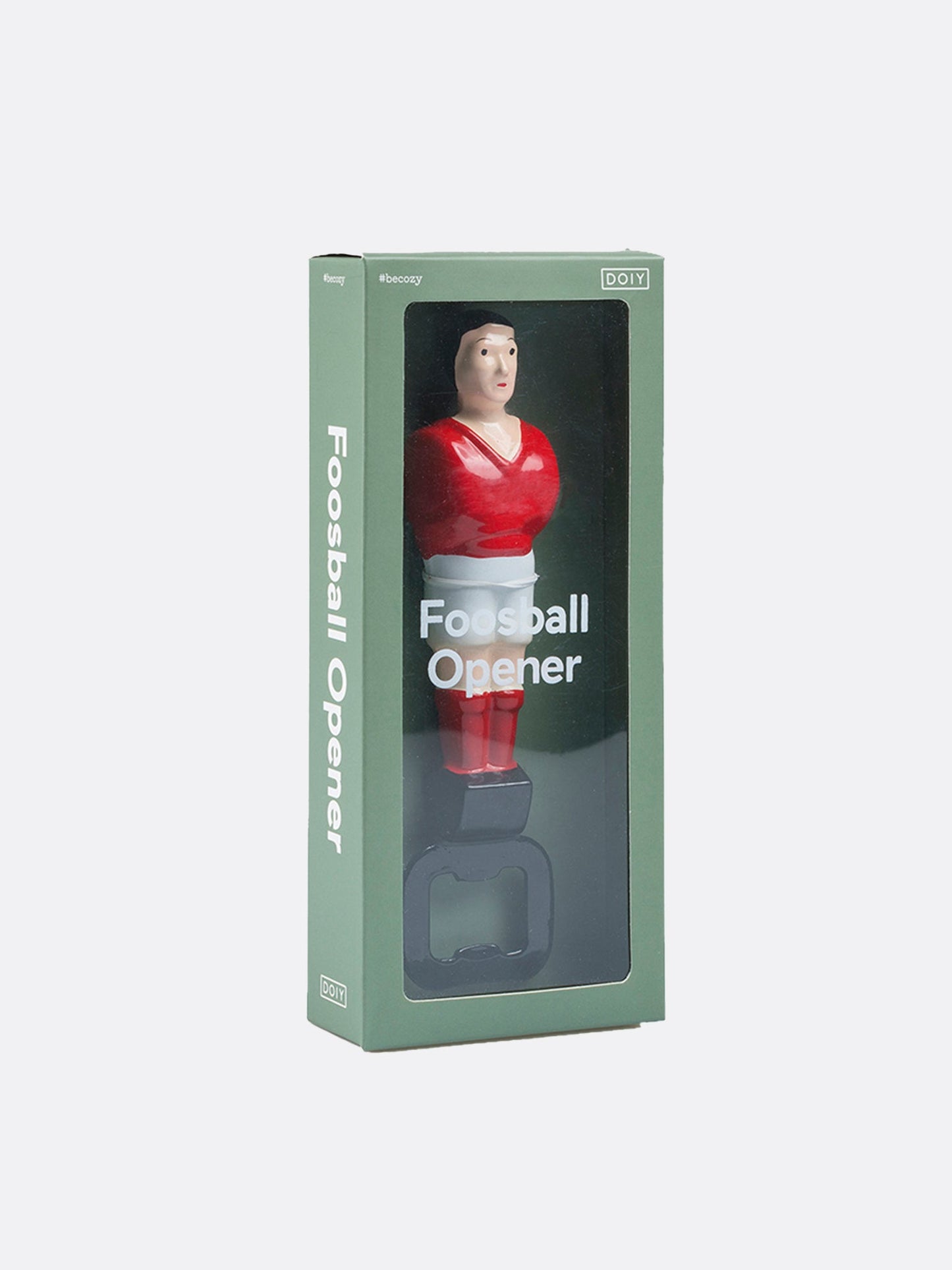Red Foosball Bottle Opener