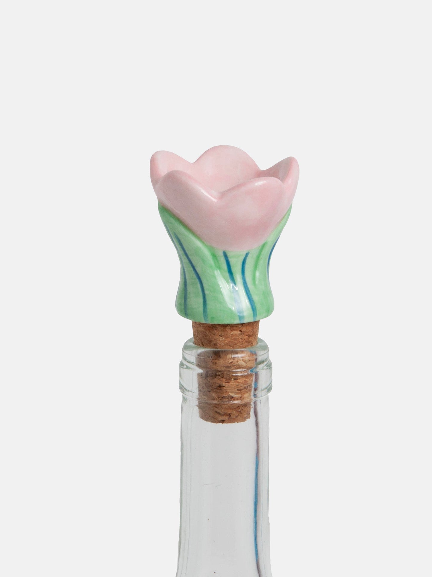 Bloom bottle stopper