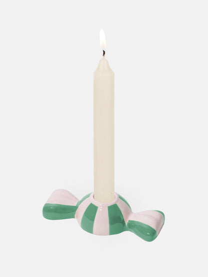 Funfair Candle Holder Green