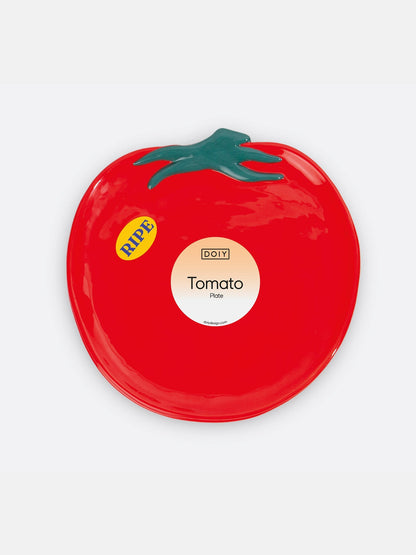 Assiette de tomates du marché fermier