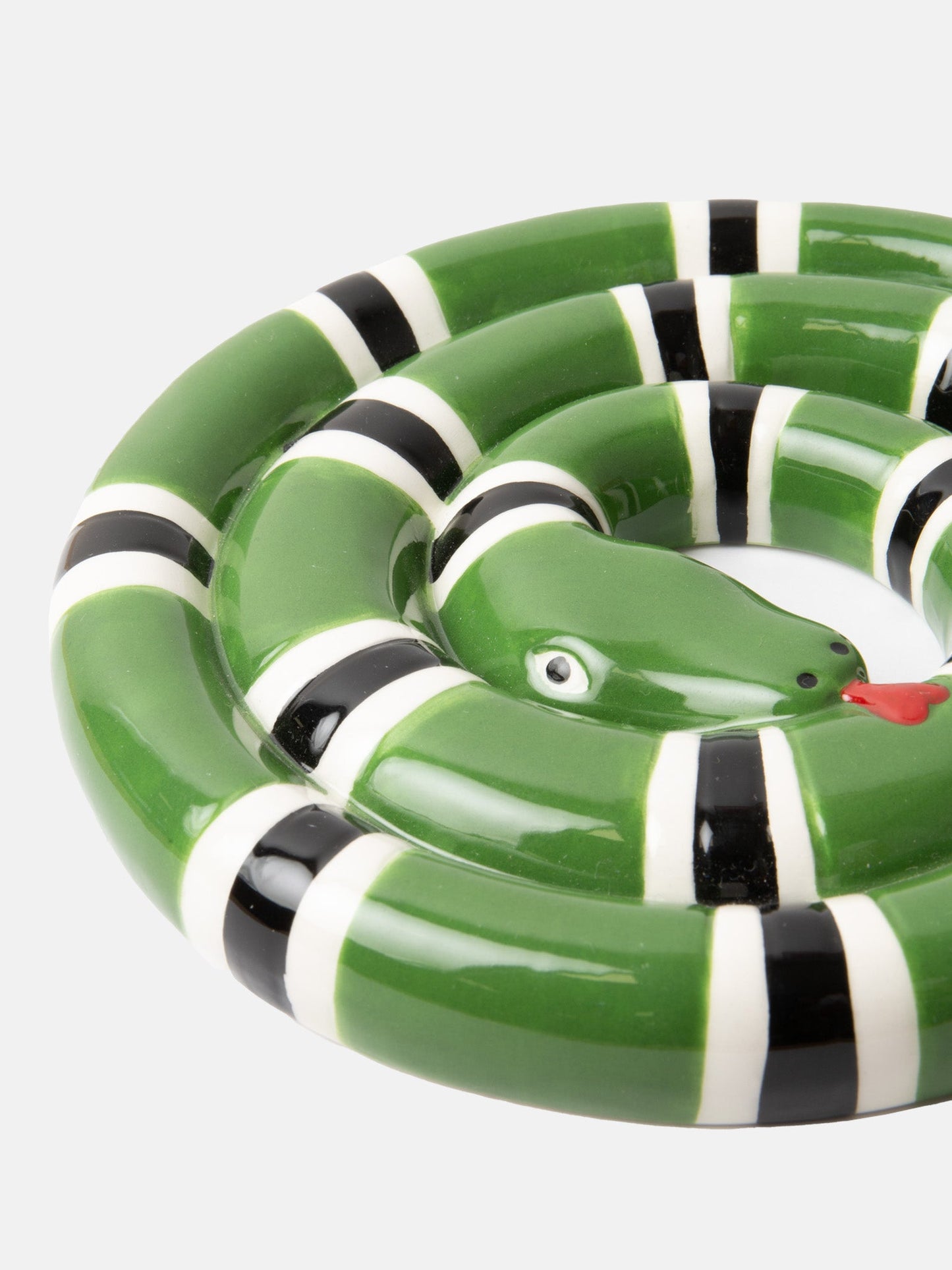 Snake Trivet Green