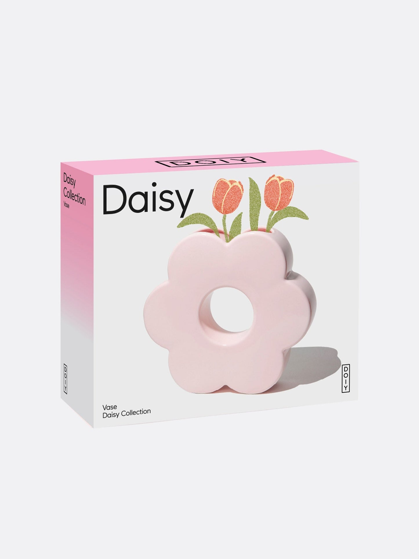 Pink Daisy Vase