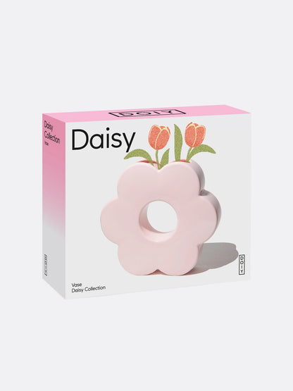 Pink Daisy Vase