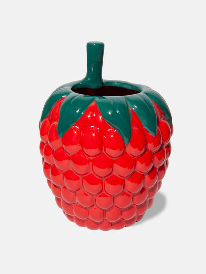 Vase with Raspberries from the Farmers' Market
