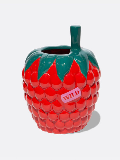Vase with Raspberries from the Farmers' Market