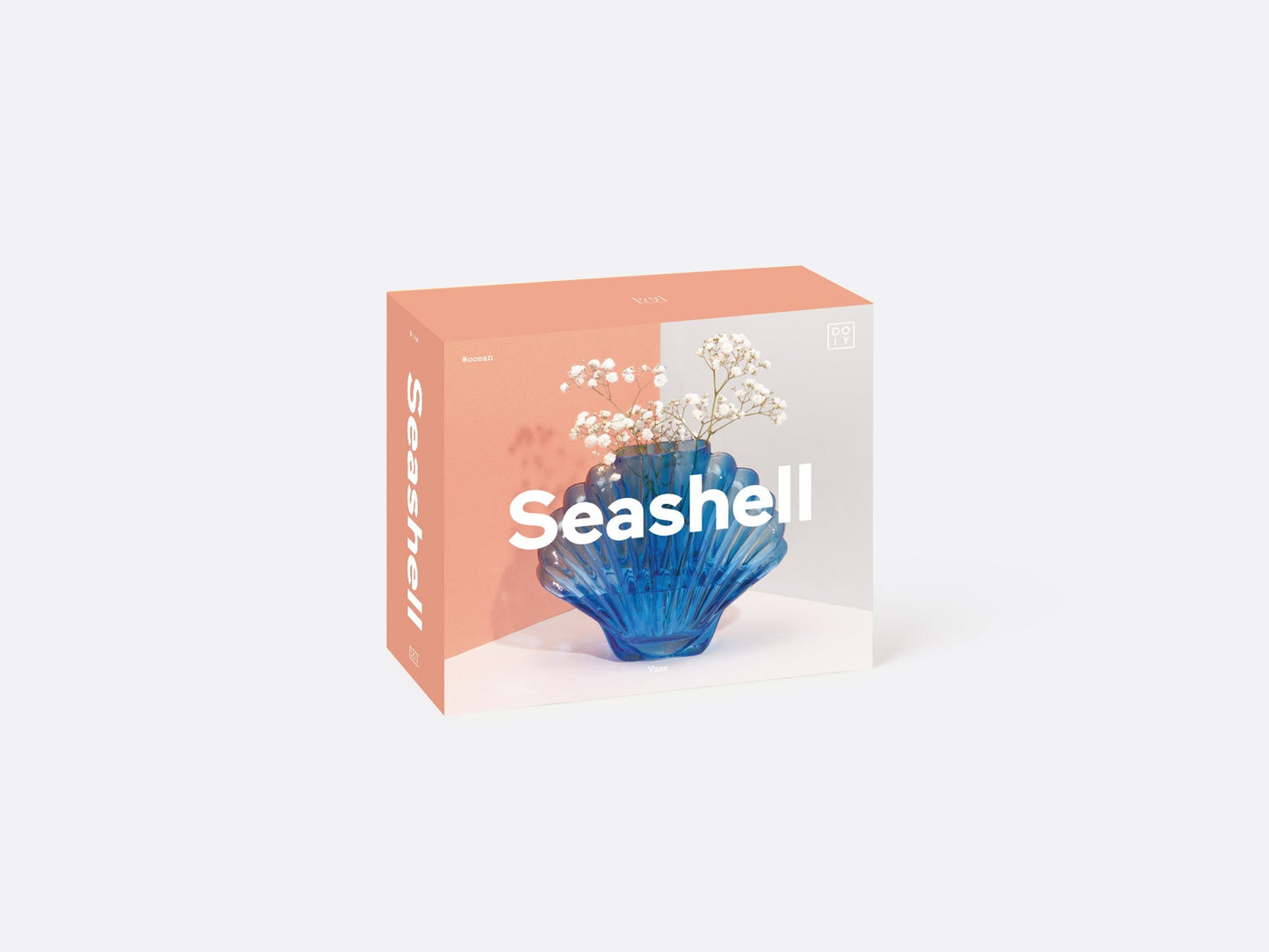 Vase Coquillage Bleu