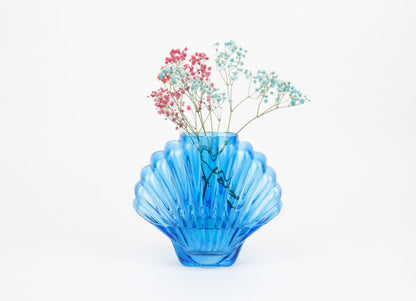 Vase Coquillage Bleu