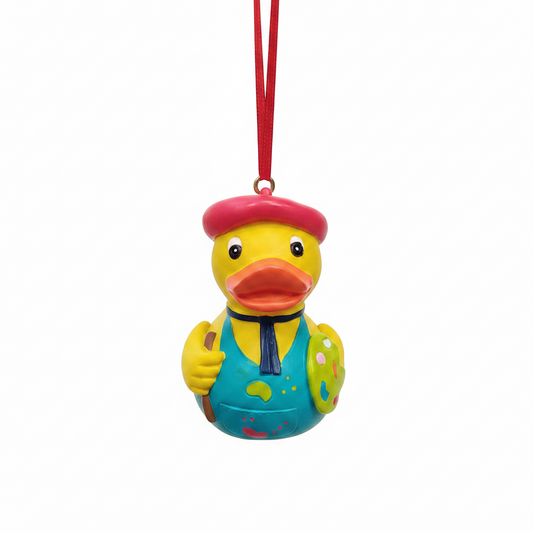 Hangende decoratie: Kunstenaar Eend