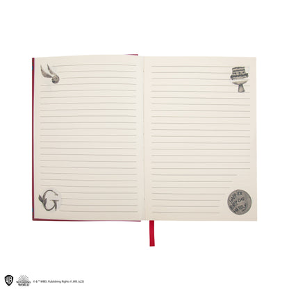 *Gryffindor Magical World Deluxe Notebook and Pen Set