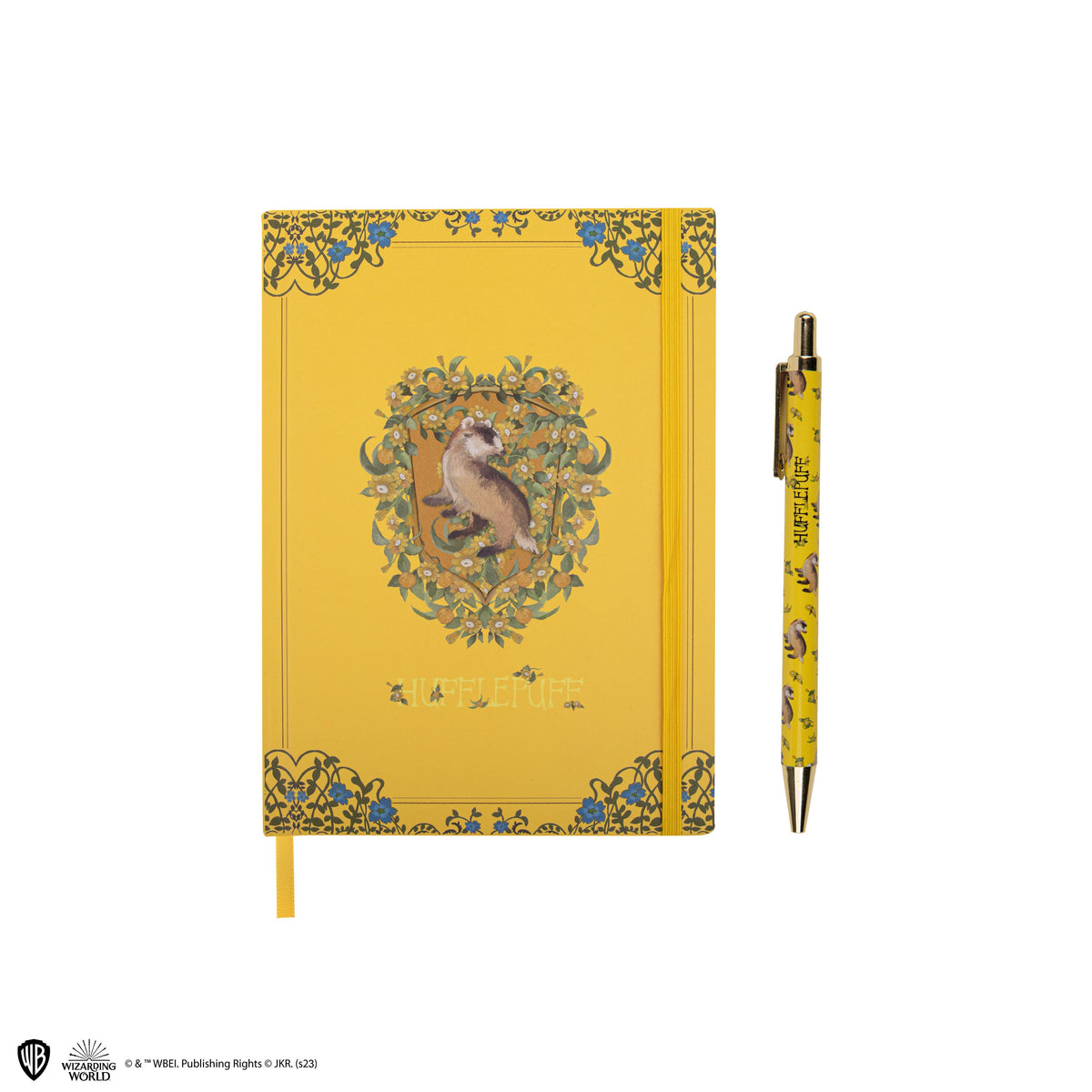 Hufflepuff Magical World Deluxe Notebook and Pen Set