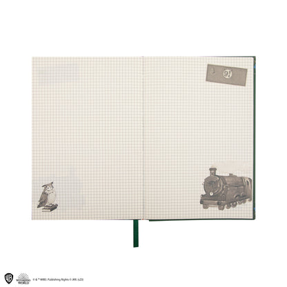 Set Carnet et Stylo Deluxe Monde Magique de Serpentard