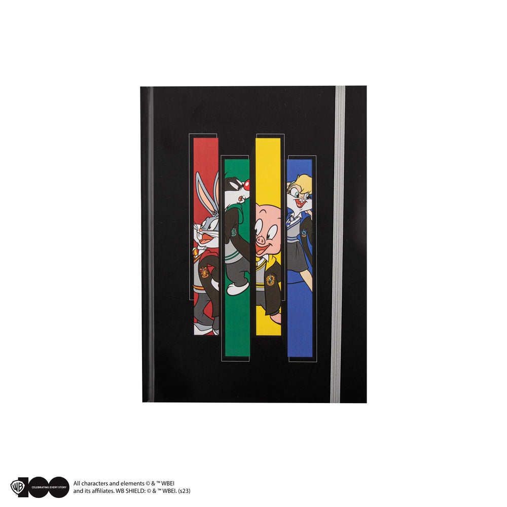 Ensemble carnet et stylo Deluxe Looney Tunes à Poudlard
