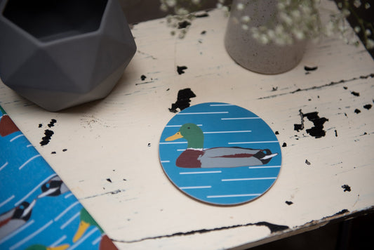 Stockenten-Achterbahn