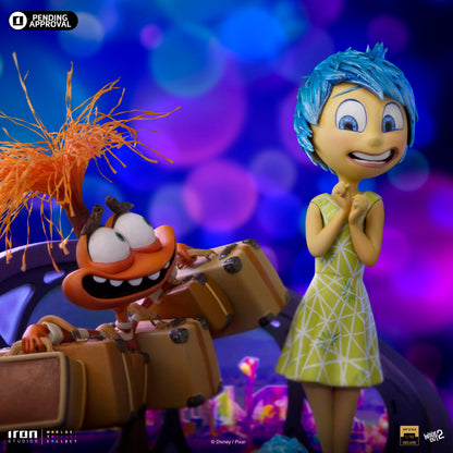 Pre-Order - Joy and Anxiety Deluxe Statue - Inside Out 2 - Art Scale 1/10 - Iron Studios