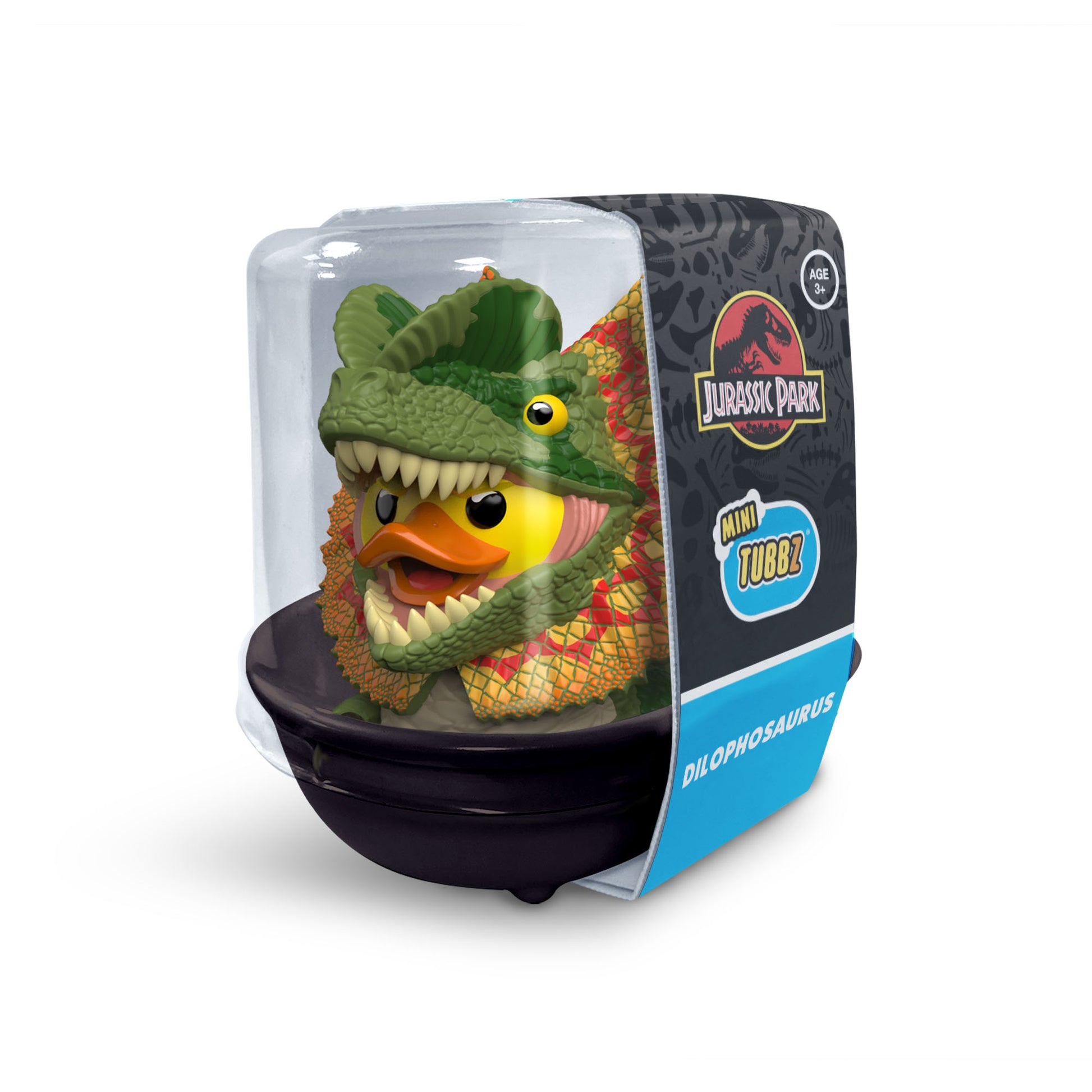 jurassic park dilophosaurus tubbz mini edition