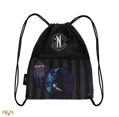 *Wednesday & Cello Drawstring Backpack